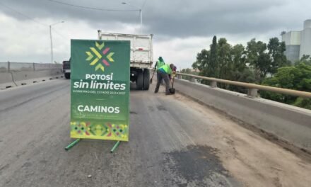 GOBIERNO DEL ESTADO MANTIENE CONSERVACIÓN PERMANENTE EN CIRCUITO POTOSÍ