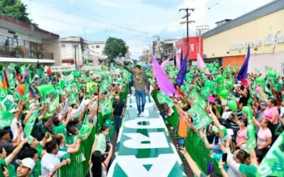 EL PARTIDO VERDE CONSOLIDA SU LIDERAZGO EN SAN LUIS POTOSÍ; MÁS DE 80 MIL PERSONAS RESPALDAN AL GALLARDISMO EN DOS DÍAS