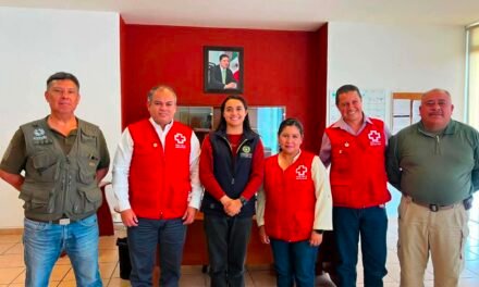 PROTECCIÓN CIVIL ESTATAL Y CRUZ ROJA COORDINAN RESPUESTA ANTE POSIBLES EMERGENCIAS