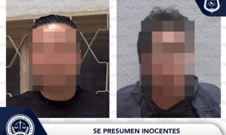 FISCALÍA POTOSINA OBTIENE VINCULACIÓN A PROCESO DE DOS IMPUTADOS POR SECUESTRO AGRAVADO