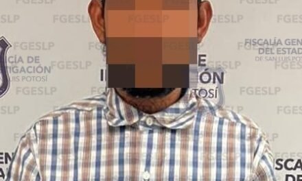 FISCALÍA DE SLP CUMPLIMENTA ORDEN DE APREHENSIÓN POR HOMICIDIO CALIFICADO