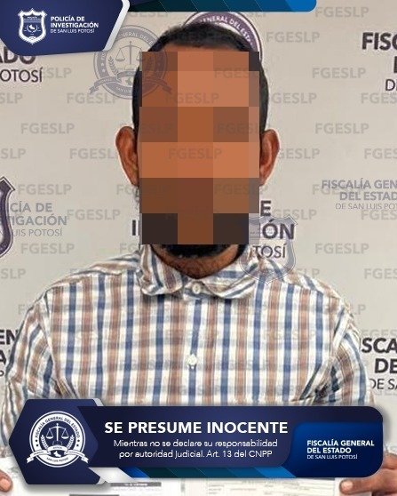 FISCALÍA DE SLP CUMPLIMENTA ORDEN DE APREHENSIÓN POR HOMICIDIO CALIFICADO