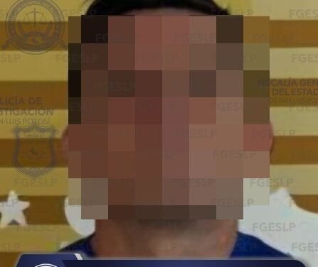 TRAS INVESTIGAR HOMICIDIO EN LA CAPITAL POTOSINA, FGESLP DETIENE A PROBABLE RESPONSABLE