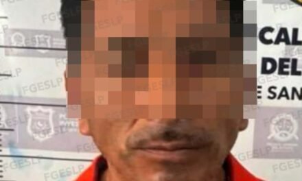DETIENE FISCALÍA POTOSINA A IMPUTADO POR VIOLENCIA FAMILIAR EN LA HUASTECA