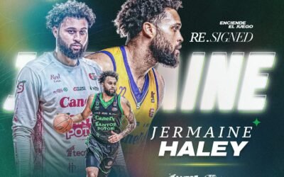 Jermaine Haley Jr. encenderá la duela con Santos del Potosí en la temporada 2026 de la Liga Caliente .MX LNBP