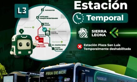 DESDE HOY, REDMETRO AJUSTA RECORRIDO DE LA LÍNEA 3