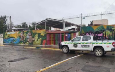 VILLA DE POZOS MANTIENE VIGILANCIA PREVENTIVA EN ESCUELAS
