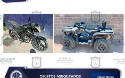 FISCALÍA POTOSINA DETIENE A MUJER SEÑALADA POR DESPOJO