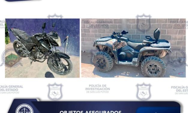 FISCALÍA POTOSINA DETIENE A MUJER SEÑALADA POR DESPOJO