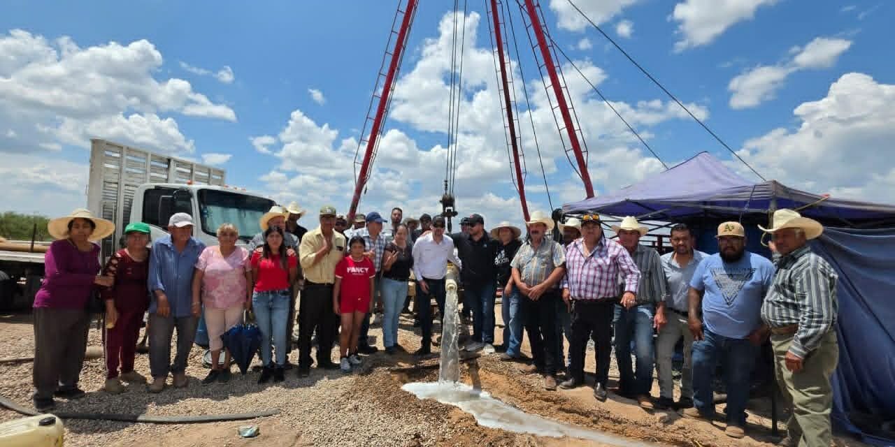 GOBIERNO DEL ESTADO ENTREGARÁ NUEVO POZO DE AGUA EN EL MUNICIPIO DE SANTO DOMINGO