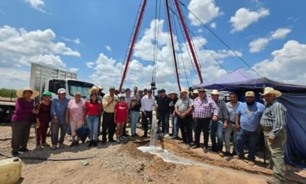 GOBIERNO DEL ESTADO ENTREGARÁ NUEVO POZO DE AGUA EN EL MUNICIPIO DE SANTO DOMINGO