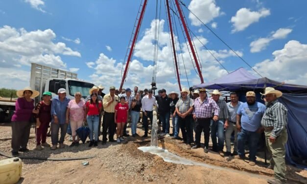 GOBIERNO DEL ESTADO ENTREGARÁ NUEVO POZO DE AGUA EN EL MUNICIPIO DE SANTO DOMINGO