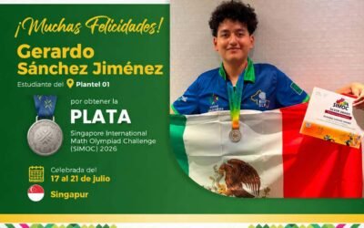 COBACH SLP conquista plata en Olimpiada Internacional de Matemáticas en Singapur