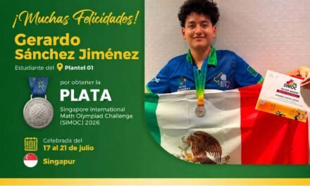 COBACH SLP conquista plata en Olimpiada Internacional de Matemáticas en Singapur