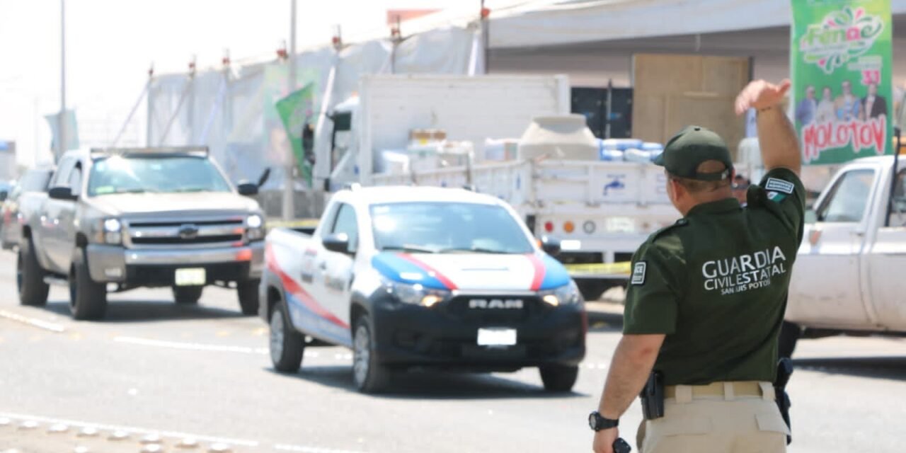 REFUERZAN OPERATIVOS DE LA GUARDIA CIVIL ESTATAL EN SAN LUIS POTOSÍ
