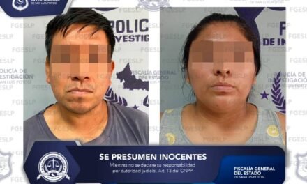ACCIONES DE LA FISCALÍA POTOSINA PERMITEN LLEVAR A PRISIÓN PREVENTIVA A DOS PROBABLES EXTORSIONADORES EN TAMAZUNCHALE