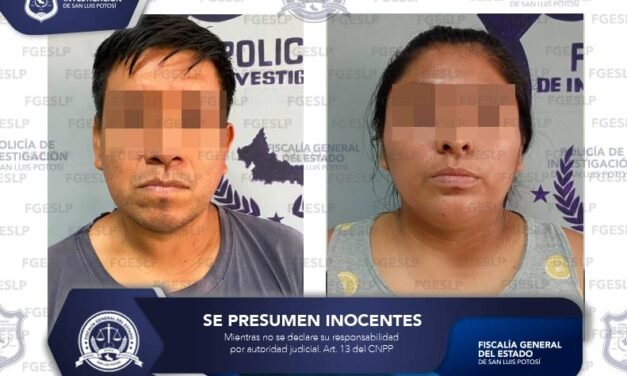 ACCIONES DE LA FISCALÍA POTOSINA PERMITEN LLEVAR A PRISIÓN PREVENTIVA A DOS PROBABLES EXTORSIONADORES EN TAMAZUNCHALE