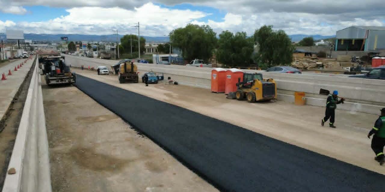 PASO INFERIOR DE CIRCUITO POTOSÍ ENTRA A SU RECTA FINAL