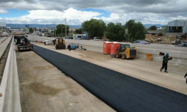 PASO INFERIOR DE CIRCUITO POTOSÍ ENTRA A SU RECTA FINAL
