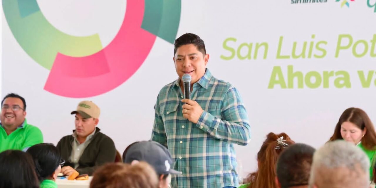 EL GOBERNADOR RICARDO GALLARDO CONSOLIDA EL CAMBIO EN CIUDAD DEL MAÍZ