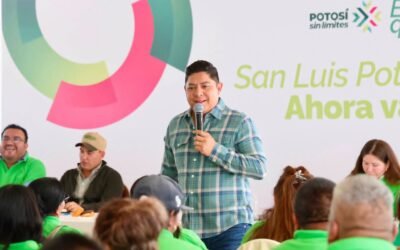 EL GOBERNADOR RICARDO GALLARDO CONSOLIDA EL CAMBIO EN CIUDAD DEL MAÍZ