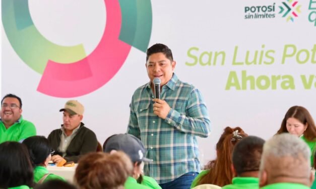 EL GOBERNADOR RICARDO GALLARDO CONSOLIDA EL CAMBIO EN CIUDAD DEL MAÍZ