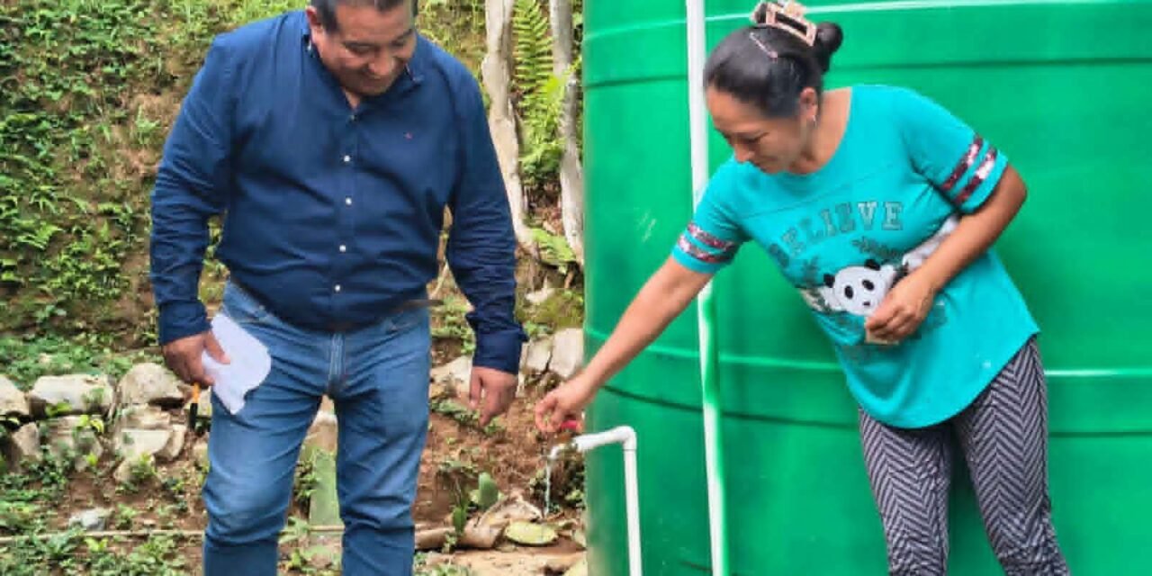 GOBIERNO MUNICIPAL ENTREGA 20 TANQUES CISTERNA EN LA REFORMA PARA GARANTIZAR EL ABASTECIMIENTO DE AGUA