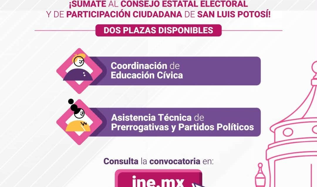 CEEPAC INVITA A PARTICIPAR EN EL CONCURSO PÚBLICO DEL SERVICIO PROFESIONAL ELECTORAL NACIONAL
