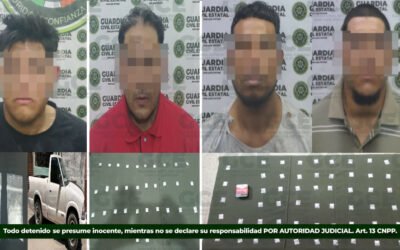 OPERATIVOS DE INTELIGENCIA DE LA GCE GENERAN RESULTADOS CONTRA EL ROBO Y NARCOMENUDEO