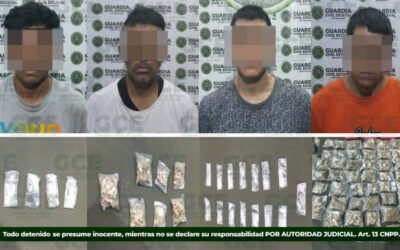 CONTINÚA LA GUARDIA CIVIL ESTATAL CON ACCIONES FIRMES CONTRA QUIENES ATENTAN CONTRA LA PAZ SOCIAL