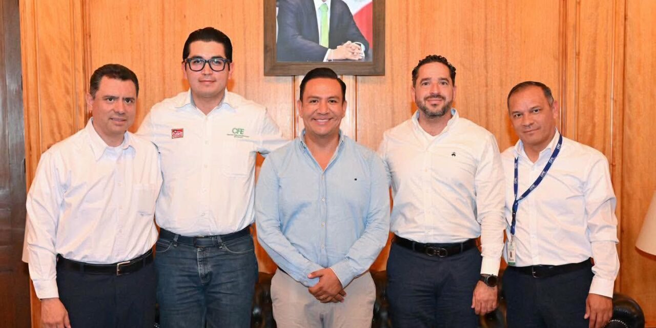 ESTADO Y FEDERACIÓN ACUERDAN PROYECTOS PARA MEJORAR SUMINISTRO ELÉCTRICO EN SLP