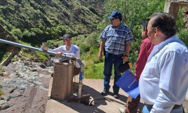 GOBIERNO ESTATAL MEJORA EFICIENCIA DEL SISTEMA DE AGUA DE REAL DE CATORCE