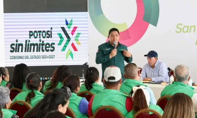 RICARDO GALLARDO AMPLIARÁ LOS APOYOS SOCIALES PARA LAGUNILLAS Y SAN NICOLÁS TOLENTINO