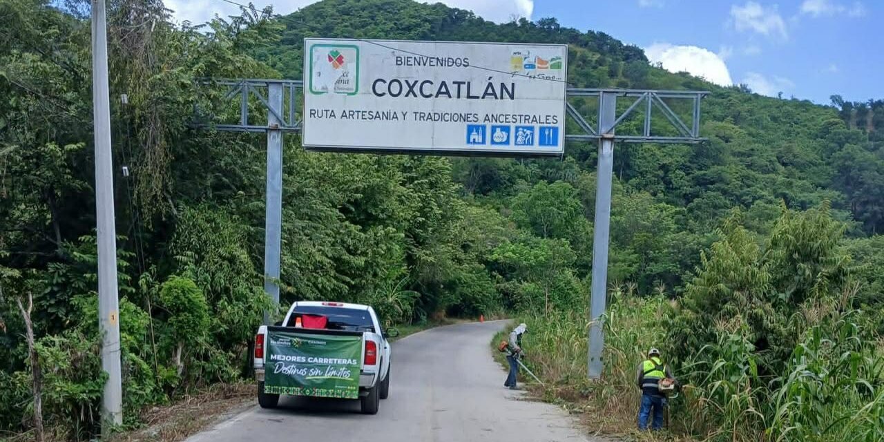 REHABILITACIÓN INTEGRAL AL CAMINO AXTLA-COXCATLÁN BENEFICIAN A MÁS DE 20 MIL PERSONAS