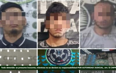 ACCIONES DE LA GCE FORTALECEN EL COMBATE AL NARCOMENUDEO EN LAS CUATRO REGIONES