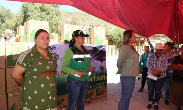 GOBIERNO DEL ESTADO CONTINÚA CON ENTREGA DE APOYOS ALIMENTARIOS EN MUNICIPIOS