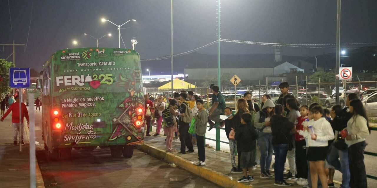 FENAPO TENDRÁ CUATRO RUTAS GRATUITAS Y SERVICIO REDMETRO