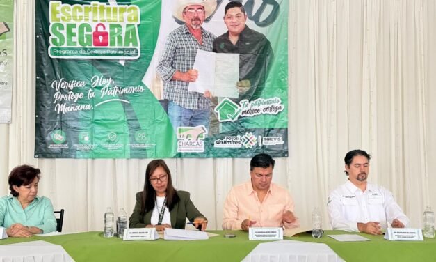 FAMILIAS DE CHARCAS AVANZAN EN REGULARIZACIÓN DE SUS PROPIEDADES