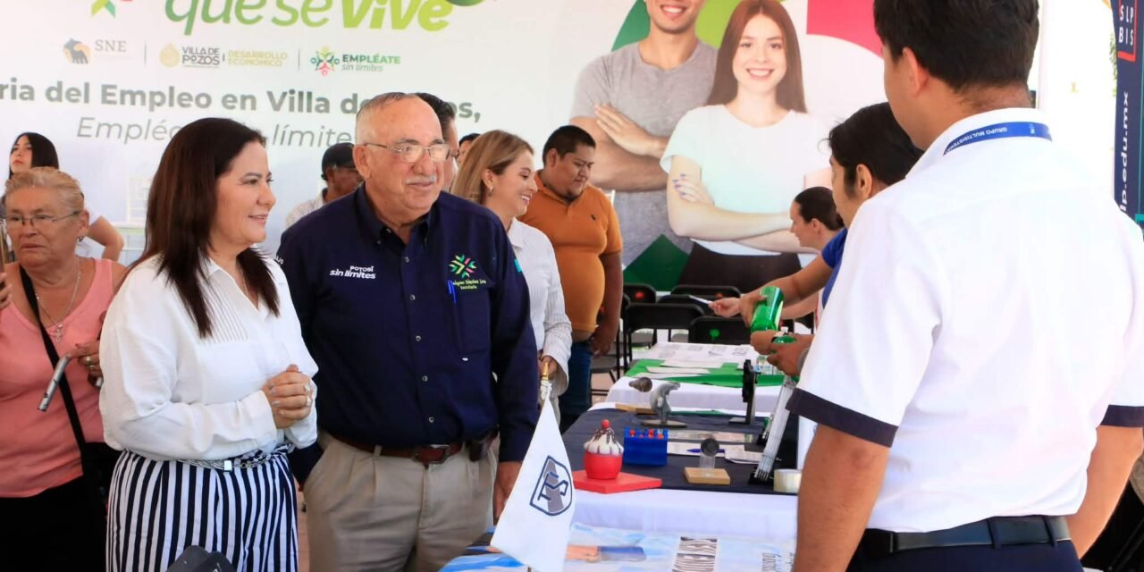 VILLA DE POZOS DA NUEVAS OPORTUNIDADES CON FERIA DEL EMPLEO