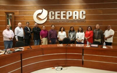 CEEPAC y la Junta Local Ejecutiva del INE validan proyecto de Convenio que establecerá las bases de coordinación para el Proceso Electoral 2026-2027