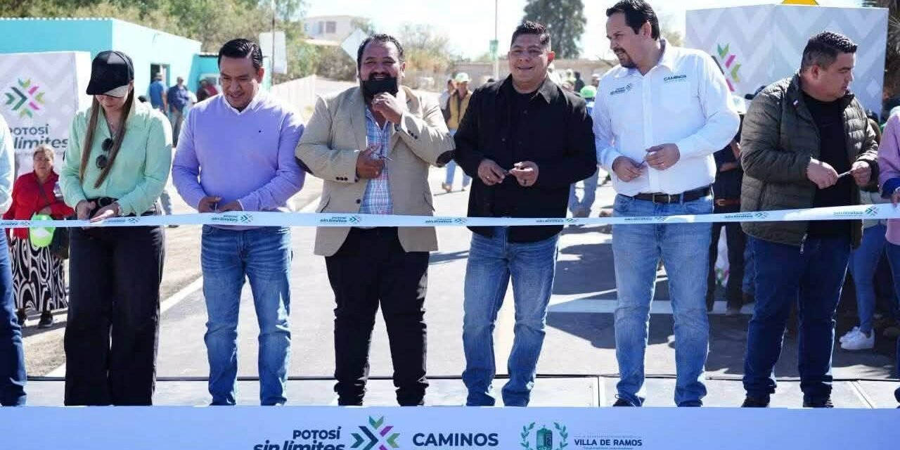 EL GOBERNADOR RICARDO GALLARDO ANUNCIA MÁS OBRAS Y APOYOS PARA VILLA DE RAMOS