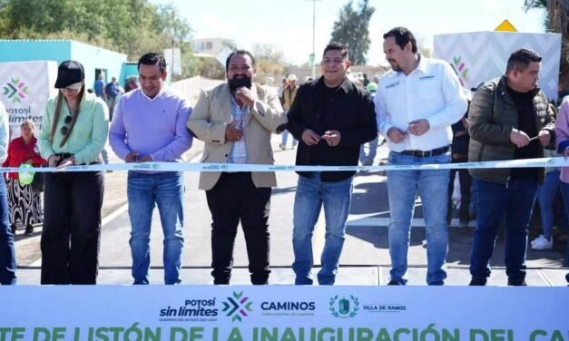 EL GOBERNADOR RICARDO GALLARDO ANUNCIA MÁS OBRAS Y APOYOS PARA VILLA DE RAMOS