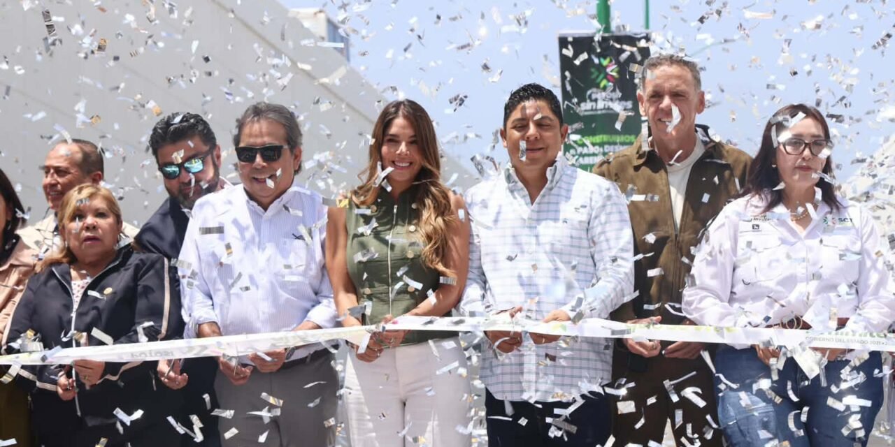 NUEVO PASO A DESNIVEL CONSOLIDA LIDERAZGO DE SLP EN INFRAESTRUCTURA: RUTH GONZÁLEZ