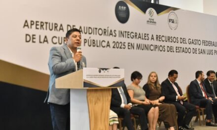 EN SAN LUIS POTOSÍ CADA PESO PÚBLICO SE REVISA Y SE TRANSPARENTA: RICARDO GALLARDO