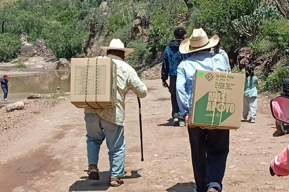 EL GOBERNADOR RICARDO GALLARDO AMPLIARÁ PROGRAMAS SOCIALES EN SANTA MARÍA DEL RÍO Y HUEHUETLÁN