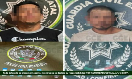MEDIANTE LABORES DE INTELIGENCIA GUARDIA CIVIL ESTATAL FORTALECE SEGURIDAD EN EL ESTADO