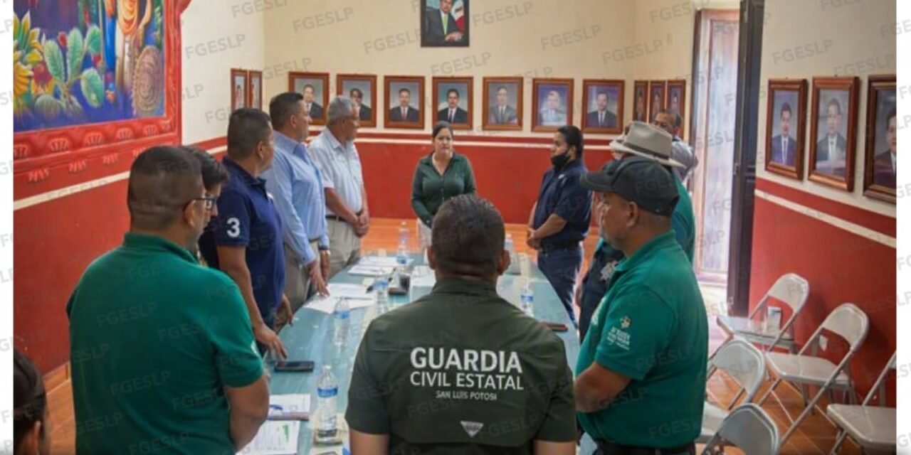 FISCALÍA PARTICIPA EN SESIONES ORDINARIAS DE LOS CONSEJOS MUNICIPALES DE SEGURIDAD PÚBLICA DE CIUDAD DEL MAÍZ Y CIUDAD FERNÁNDEZ