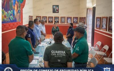 FISCALÍA PARTICIPA EN SESIONES ORDINARIAS DE LOS CONSEJOS MUNICIPALES DE SEGURIDAD PÚBLICA DE CIUDAD DEL MAÍZ Y CIUDAD FERNÁNDEZ