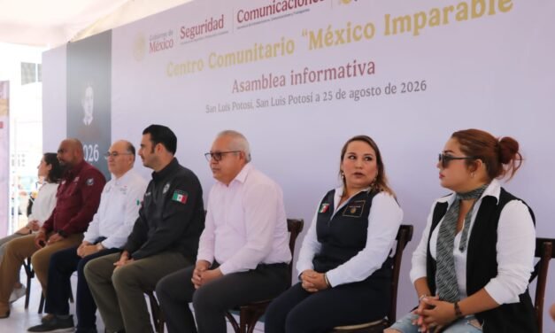 ESTADO SE SUMA A LA ESTRATEGIA FEDERAL PARA RECONSTRUIR EL TEJIDO SOCIAL MEDIANTE CENTROS COMUNITARIOS