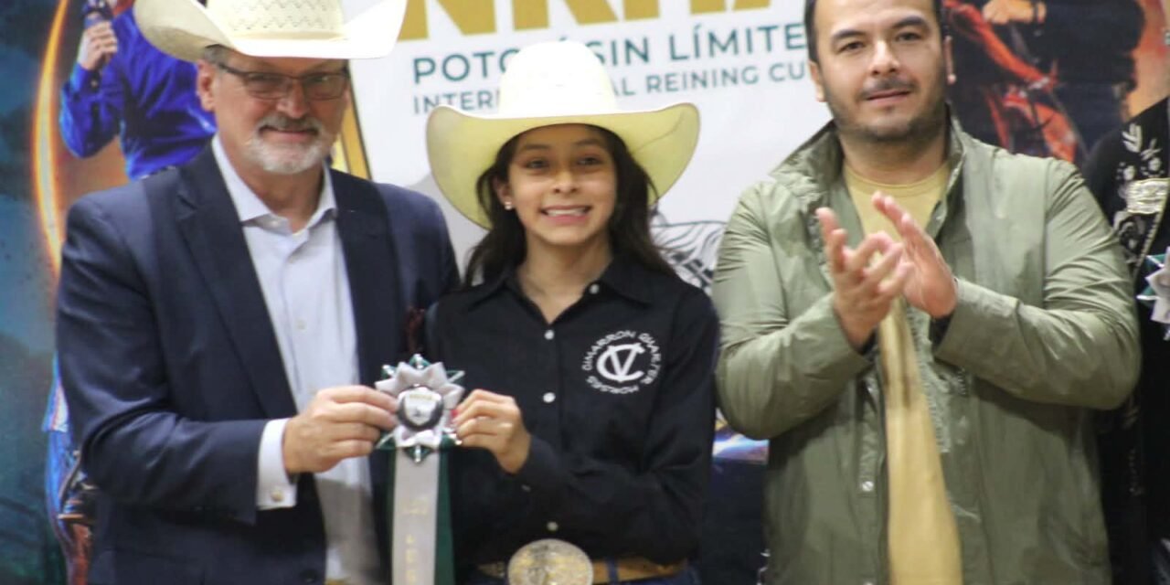 Histórico triple empate de campeones en NRHA International Reining Cup